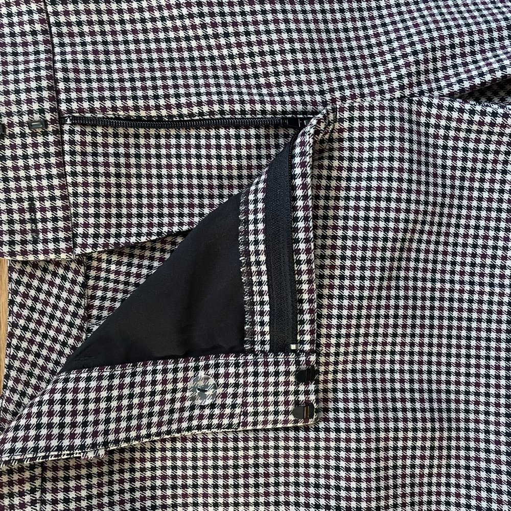 1. State Mini Houndtooth Slim Pant | Size 8 - Picture 4 of 8